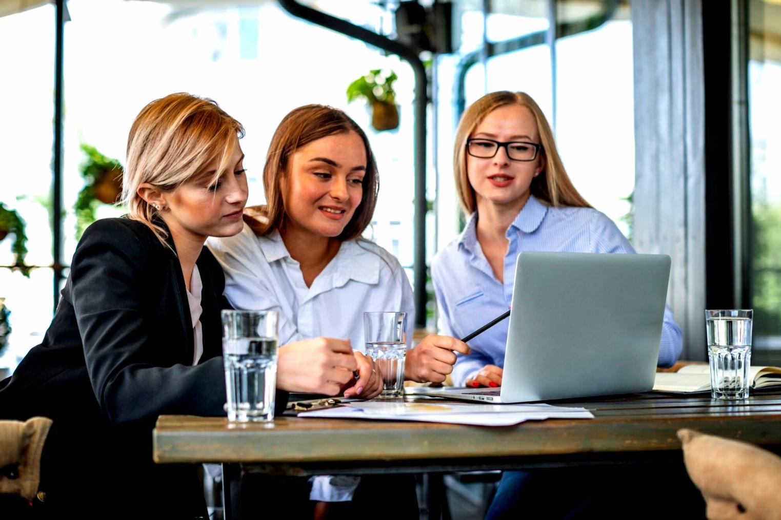 Professional business environment showing modern workspace with financial planning materials